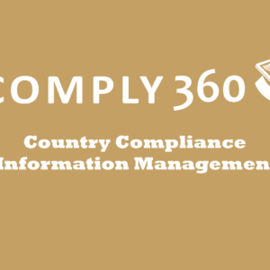 Country Compliance Information Management