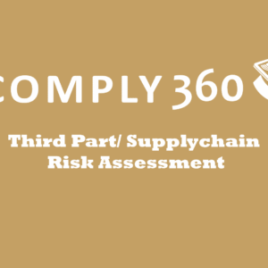 Third Part/ Supplychain Risk Assessment